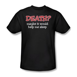 Funny Tees - Mens Death T-Shirt