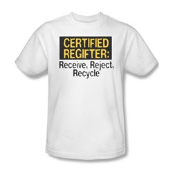 Certified Regifter - Mens T-Shirt In White