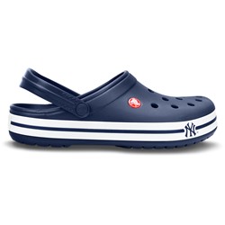 BEST Team MLB New York Yankees Navy-White Crocs Crocband Shoes