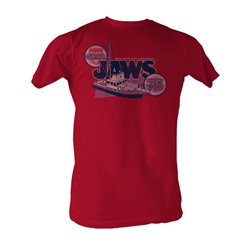 Jaws - Orca 75 Mens T-Shirt In Red