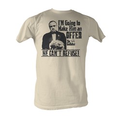 Godfather, The - An Offer  Mens T-Shirt In Dirty White