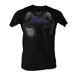 Fast & Furious - Dragon Logo Mens T-Shirt In Black
