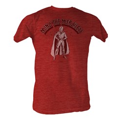 Flash Gordon - Mingin' Mens T-Shirt In Red Heather