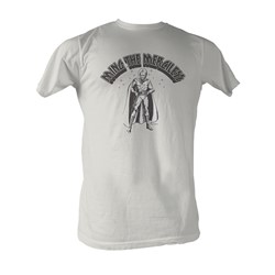 Flash Gordon - Ming The Merciless Mens T-Shirt In Dirty White