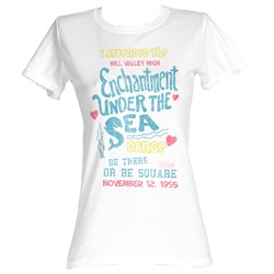 Back To The Future - Enchantment Womens T-Shirt In White