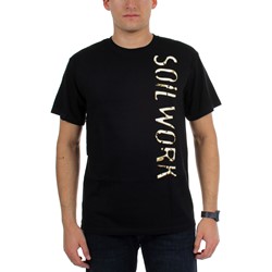 Soilwork - Mens Logo Chest The Living Infinite Back T-Shirt