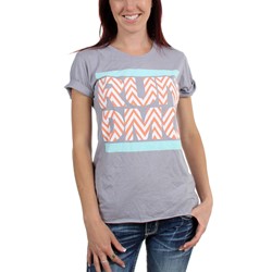 Run DMC - Womens Chevron Stripes T-Shirt