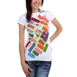 Beatles, The - Womens Bea-Ticketangle T-Shirt