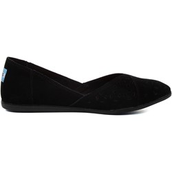 black perforated suede women's jutti flats