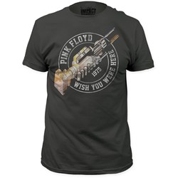 Pink Floyd - Mens Wish You Were Here '75 Fitted T-Shirt