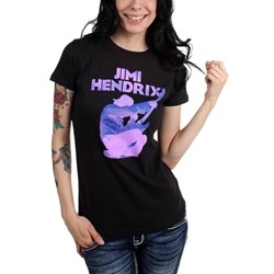 Jimi Hendrix - Womens Electric T-Shirt