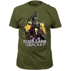 Guardians of the Galaxy - Mens Battle Ready Fitted T-Shirt