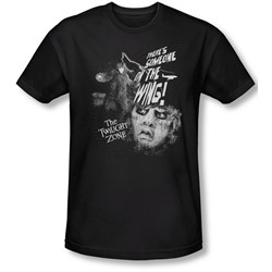 Twilight Zone - Mens Someone On The Wing T-Shirt In Black