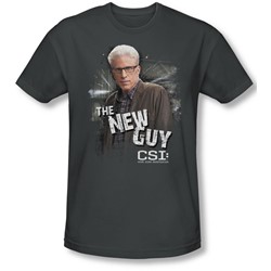 Csi - Mens The New Guy T-Shirt In Charcoal