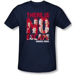 Criminal Minds - Mens No Escape T-Shirt In Navy