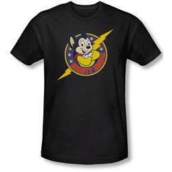Mighty Mouse - Mens Mighty Hero T-Shirt In Black