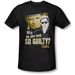 Csi: Miami - Mens So Guilty T-Shirt In Black