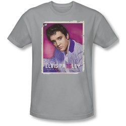Elvis Presley - Mens 35 Jacket T-Shirt In Silver