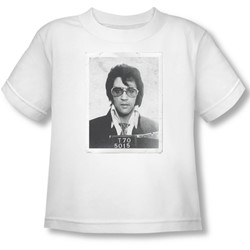Elvis Presley - Toddler Framed T-Shirt In White