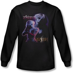 Farscape - Mens Chiana Long Sleeve Shirt In Black