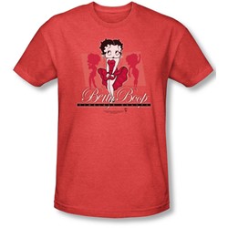 Betty Boop - Mens Timeless Beauty T-Shirt In Red