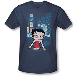Betty Boop - Mens Square T-Shirt In Navy