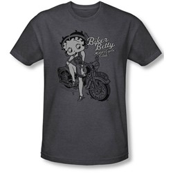 Betty Boop - Mens Bbmc T-Shirt In Charcoal
