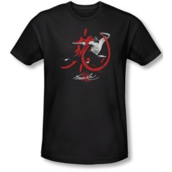 Bruce Lee - Mens High Flying T-Shirt In Black