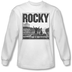 Mgm - Mens Rocky Long Sleeve Shirt In White