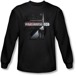 Warehouse 13 - Mens The Unknown Long Sleeve Shirt In Black