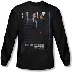 Law & Order - Mens Svu Long Sleeve Shirt In Black