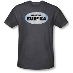 Eureka - Mens Made In Eureka T-Shirt In Charcoal