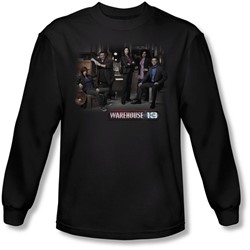 Warehouse 13 - Mens Warehouse Cast Long Sleeve Shirt In Black
