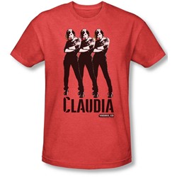 Warehouse 13 - Mens Claudia T-Shirt In Red