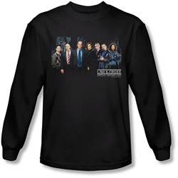Law & Order - Mens Cast Long Sleeve Shirt In Black