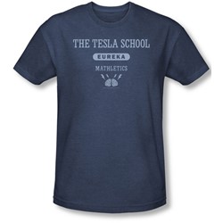 Eureka - Mens Tesla School T-Shirt In Navy