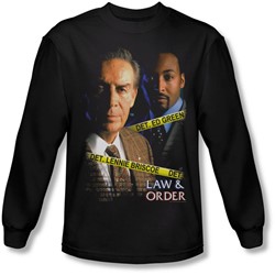 Law & Order - Mens Briscoe&Green Long Sleeve Shirt In Black