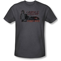Knight Rider - Mens Ladies Knight T-Shirt In Charcoal
