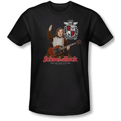 School Of Rock - Mens The Teacher Is In T-Shirt In Black