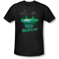 War Of The Worlds - Mens Global Attack T-Shirt In Black