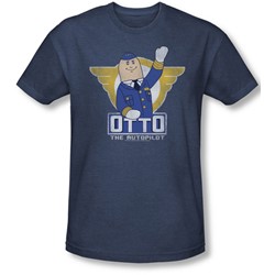 Airplane - Mens Otto T-Shirt In Navy