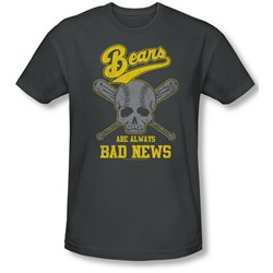 Bad News Bears - Mens Always Bad News T-Shirt In Charcoal