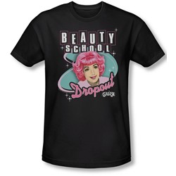 Grease - Mens Beauty School Dropout T-Shirt In Black