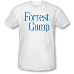 Forrest Gump - Mens Logo T-Shirt In White