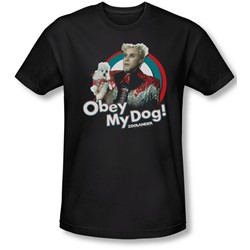 Zoolander - Mens Obey My Dog T-Shirt In Black