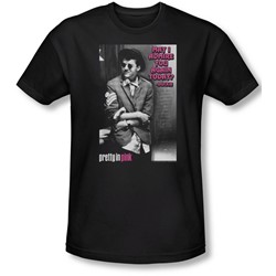 Pretty In Pink - Mens Admire T-Shirt In Black