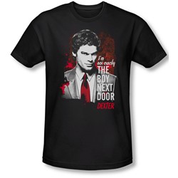 Dexter - Mens Boy Next Door T-Shirt In Black