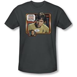 Star Trek - Mens Enemy Wessel T-Shirt In Charcoal