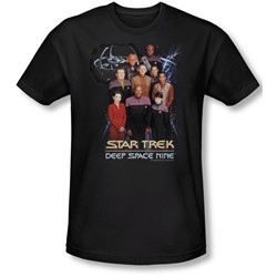 Star Trek - Mens Ds9 Crew T-Shirt In Black