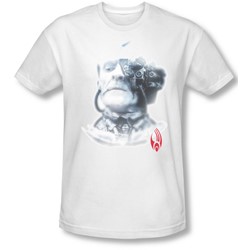Star Trek - Mens Borg Head T-Shirt In White